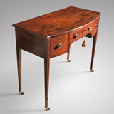 Mahogany Bow Fronted Side Table