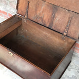 Georgian Oak Blanket Box - Inside View - 5