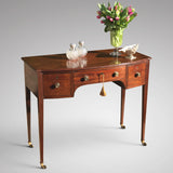 Mahogany Bow Fronted Side Table