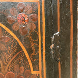 18th Century Chinoiserie Japanned Corner Cupboard - Decoration detail - 3