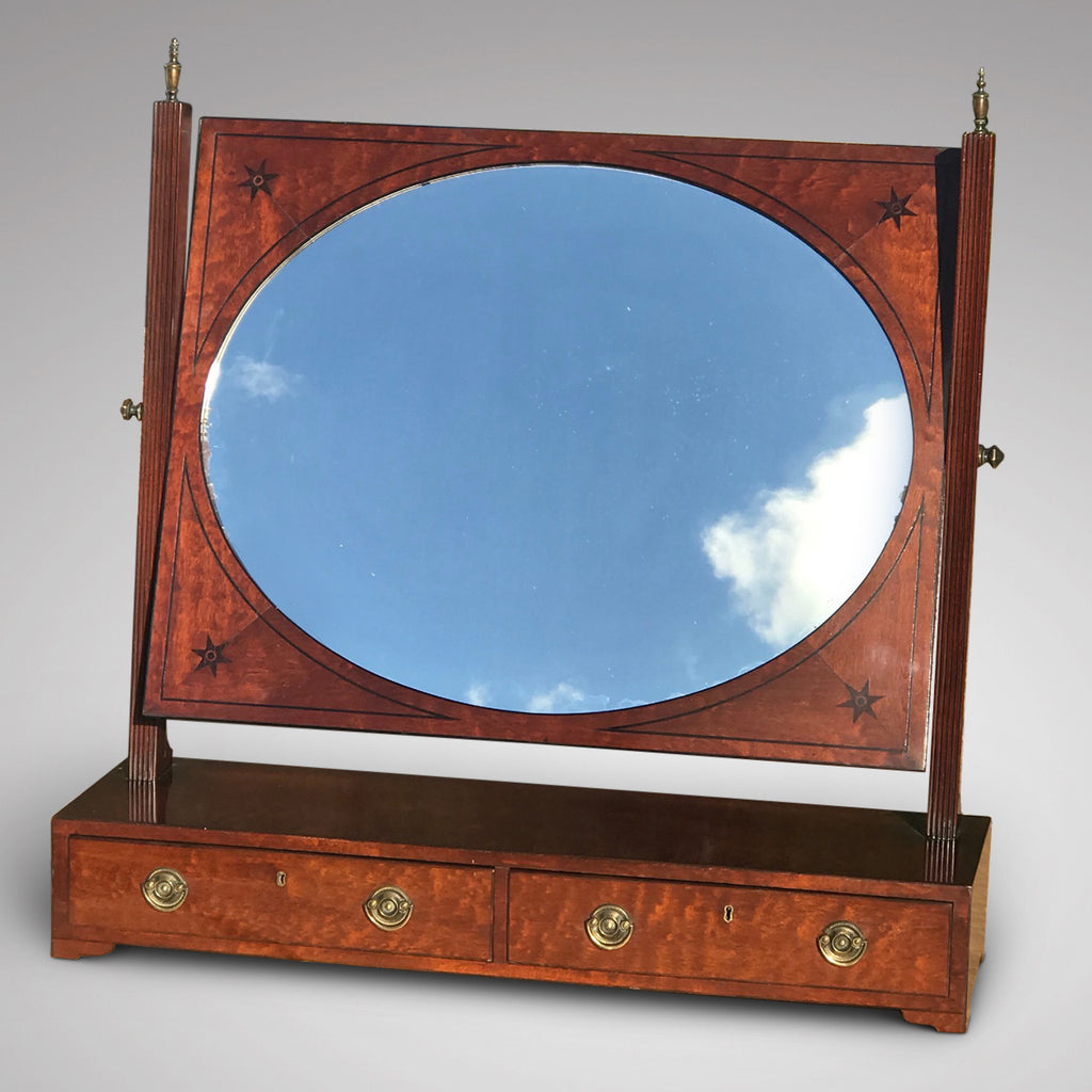 Regency Mahogany Dressing Mirror