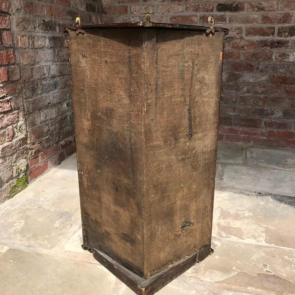 18th Century Chinoiserie Japanned Corner Cupboard - Back View - 9