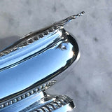 Pair of Georgian Silver Table Salts by Rebecca Emes & Edward Barnard - Detail View - 4