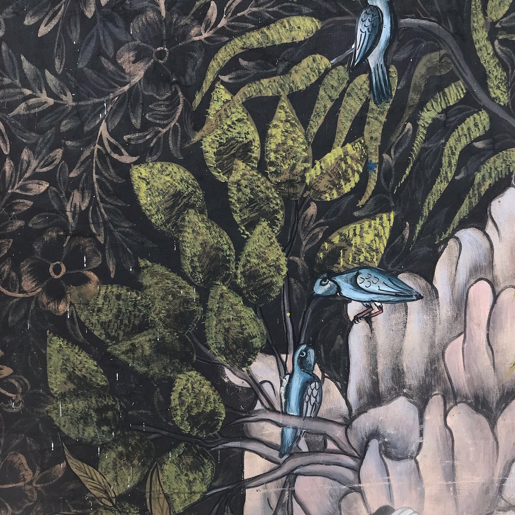 Indian School Painting of a Mogul's Camp - Detail View - 2