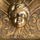Superb George II Carved Giltwood Mirror - Cherub Detail - 3