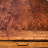 19th Century Elm Dining Table - View of End of Table - 6