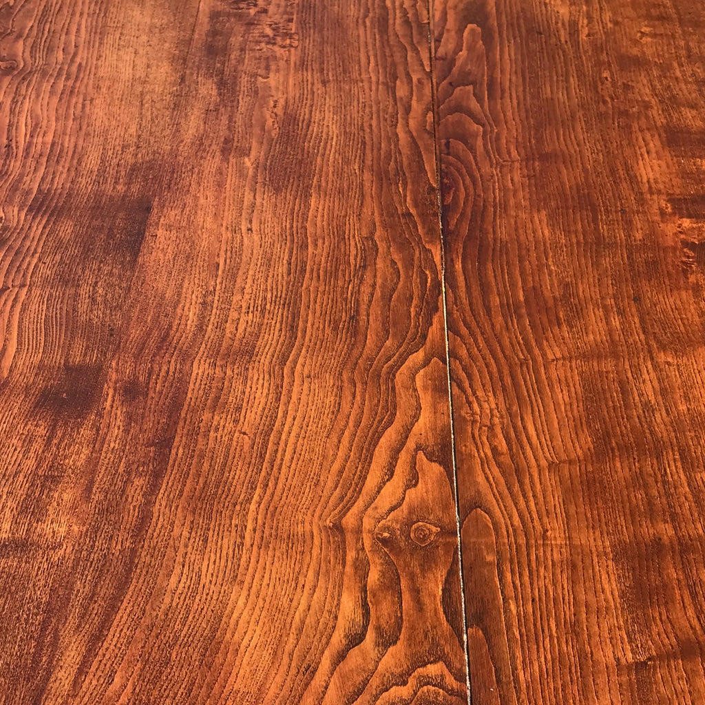 19th Century Elm Dining Table - Detail of Table Top - 8
