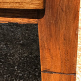 19th Century Elm Dining Table - Leg Detail View - 10