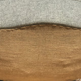 Edwardian Barrel Back Armchair - Underside View - 8