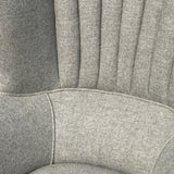 Edwardian Barrel Back Armchair - Upholstery Detail - 7