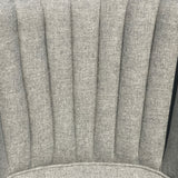 Edwardian Barrel Back Armchair - Upholstery Detail View - 5