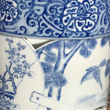 Japanese Blue & White Stick Stand - Detail View - 4