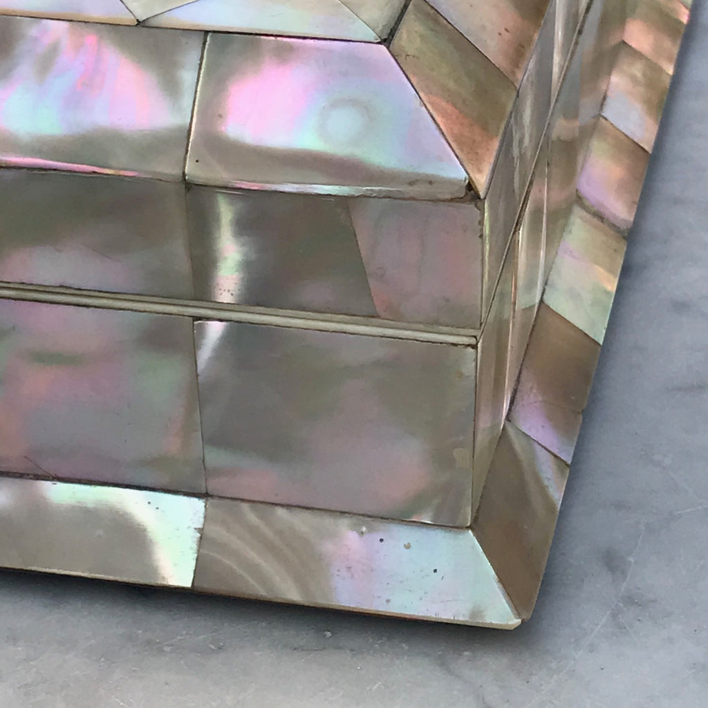 19th Century Mother of Pearl Jewellery Box - Detail View - 6