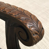 19th Century Open Armchair in the 18th Century Style - Arm Detail View - 5