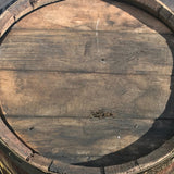 Antique English Oak Coopered Barrel - Detail View - 5
