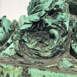 19th Century Bronze Sculpture of Vase of Roses - Detail View - 6