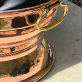 19th Century French Copper Wine Cooler - Detail View - 3