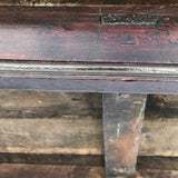 17th Century Oak Serving/Side Table - Underside View - 6