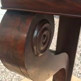 19th Century Mahogany Marble Topped Console Table - Detail View - 3