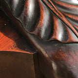 19th Century Mahogany Marble Topped Console Table - Detail View - 6