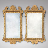 Superb Pair of George II Style Giltwood Mirrors - Main View - 1