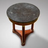 19th Century French Empire Style Marble Topped Table - Top View - 2