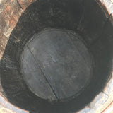 19th Century Oak Coopered Barrel - Inside View - 4