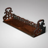 19th Century Rosewood Book Trough - Main View - 1