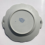 Pair of Ridgway Blue & White Fluted Edged Dishes - Back View - 3