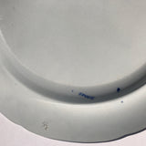 Pair of Blue & White Spode Plates 'Death of the Bear'