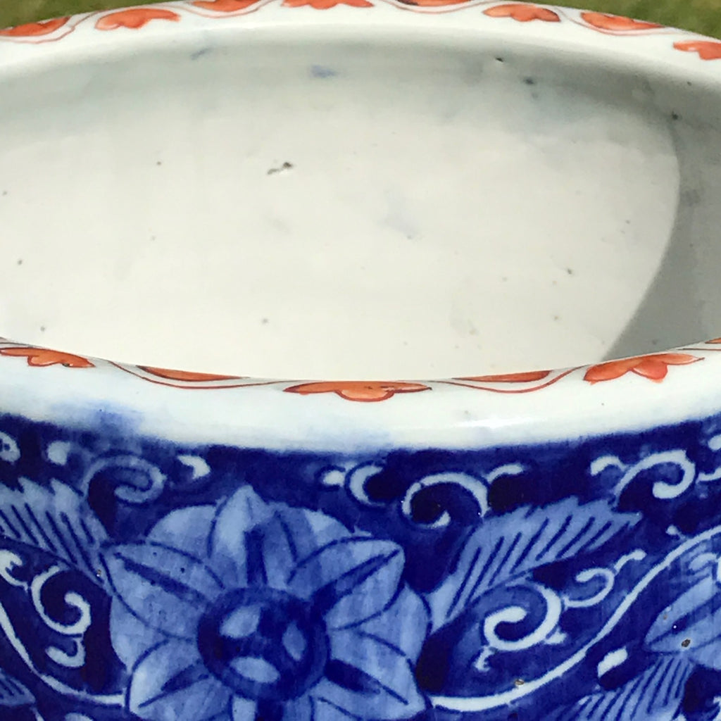 Meiji Period Japanese Porcelain Stick Stand