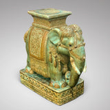Qing Ceramic Elephant Garden Seat - Main View - 2