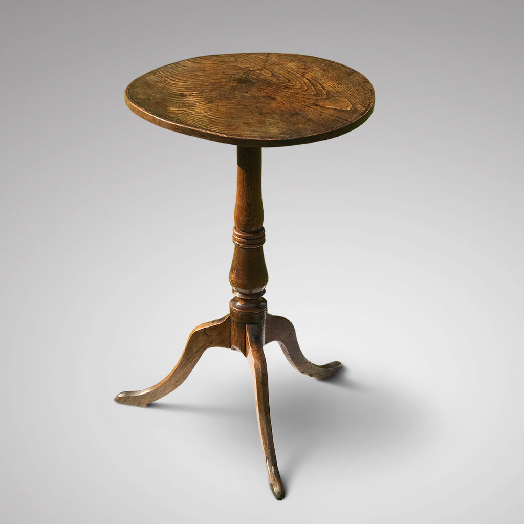 Early 19th Century Elm Pedestal Table