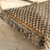 1950's French Diamante Evening Bag Compact