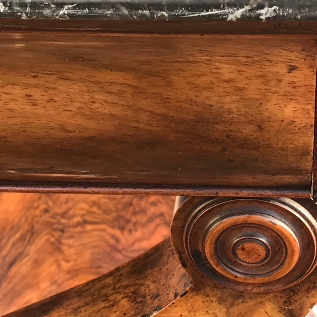 19th Century Walnut Console Table - Detail View - 6