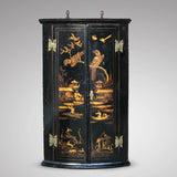 Early 18th Century Chinoiserie Corner Cupboard - Front View - 1