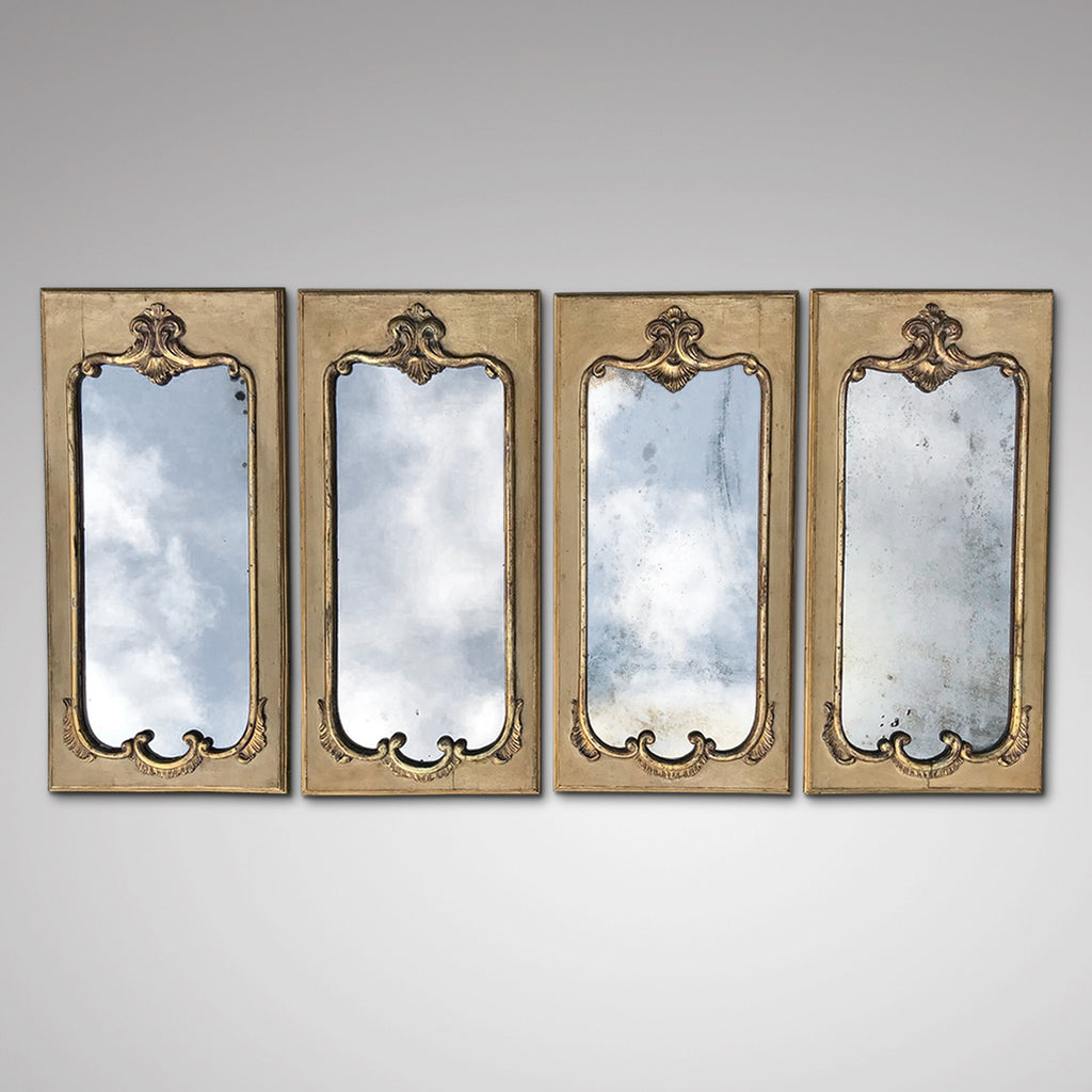 Set of Four 19th Century Italian Mirrors - Main View - 1