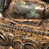 18th Century Gilt Bronze Buddha - Detail View - 5