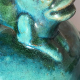 19th Century Chinese Jun Stoneware Vase & Cover - Detail of Finial - 11