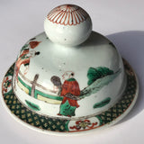 Late 18th/Early 19th Century Chinese Vase with Bud Finial- Lid Detail - 6