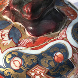 18th Century Imari Vase with Domed Cover