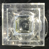 Pair of 19th Century Glass Urns - Detail of Base - 7