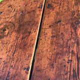 18th Century welsh Pine Cricket Table - Detail View of Top - 3