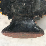 19th Century Cast Iron Sunflower Door Stop - Back View - 3