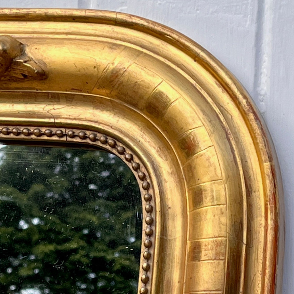 19th Century French Gilt Wall Mirror - Detail View - 3