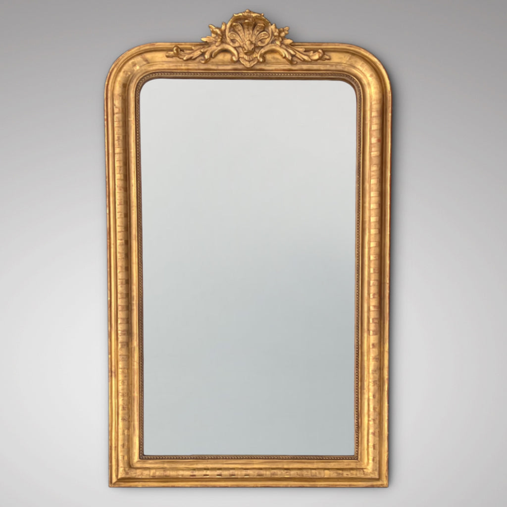 19th Century French Gilt Wall Mirror - Main View - 1