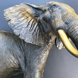 1930's Elephant Sculpture - Detail View - 3