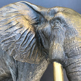 1930's Elephant Sculpture - Detail View - 4
