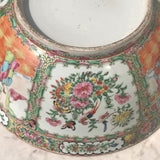 Large 19th Century Cantonese Famille Rose Enamelled Bowl - Detail View - 10