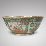 Large 19th Century Cantonese Famille Rose Enamelled Bowl - Main View - 4